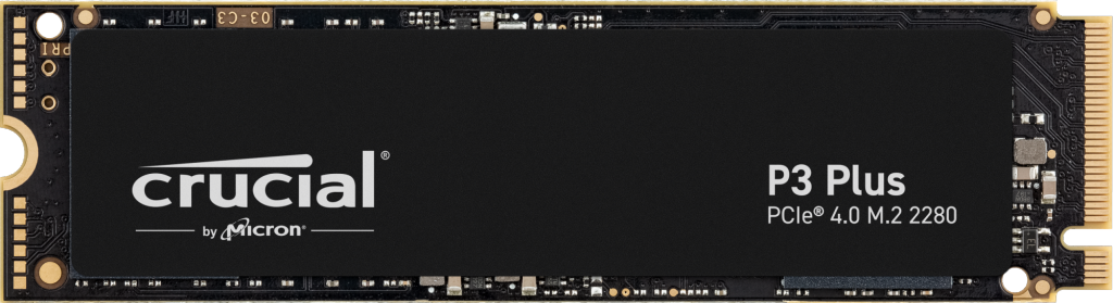 SSD M2 NVMe CRUCIAL P3 PLUS 1TB GEN4 5.0GB par Sec